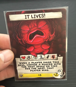 The Binding Of Isaac Four Souls It Lives! Rare Promo Limited Card! VERY RARE!!!! - Image 1