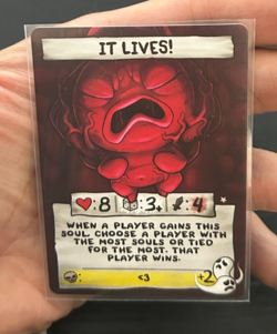 The Binding Of Isaac Four Souls It Lives! Rare Promo Limited Card! VERY RARE!!!! - Image 3