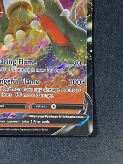 Pokemon TCG Houndoom v Darkness Ablaze Holo Ultra Rare Card 021/189 NM Condition - Image 5