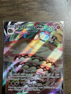 Pokemon TCG Sandaconda VMAX Holo Ultra Rare Card Chilling Reign 090/198 - Image 3