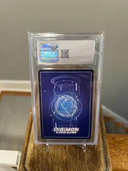 CGC 10 Digimon Card Game Recharge Plug In Q Tournament Promo Winner Pack - Image 2