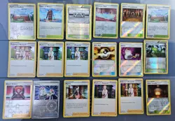Lot 130 Holo & Reverse Holo TRAINER Bulk Pokemon Cards - Image 2