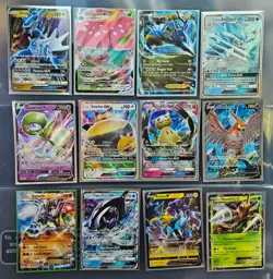 Lot 126 Pokemon GX, EX, V, & Vmax Cards TCG - Image 1