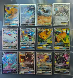 Lot 126 Pokemon GX, EX, V, & Vmax Cards TCG - Image 2