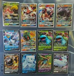 Lot 126 Pokemon GX, EX, V, & Vmax Cards TCG - Image 3