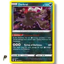 Darkrai 105/189 - 2020 Darkness Ablaze Cosmos Holo Promo Pokemon Card NM - Image 1