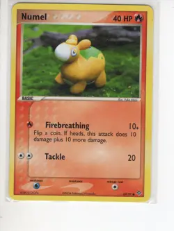 NUMEL EX DRAGON POKEMON CARD 69/97 LP - Image 1