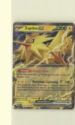 Zapdos ex Holofoil Promo SV: Scarlet & Violet Promo Cards 049 NM - Image 1