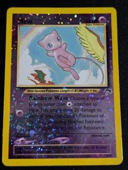 Mew 1/18 Southern Islands Reverse Holo Promo Pokemon Card HP - Image 2
