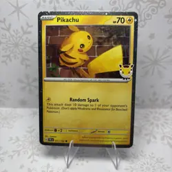 Pikachu - (Cosmo Holo) 051/162 Miscellaneous Cards & Products Holo - Image 1