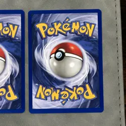 Pokemon 1999 Shadowless Base Set - Chamander, Squirtle, Bulbasaur - LP+ Cards - Image 5