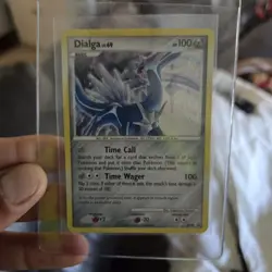 Dialga DP Black Star Promotional Holo Pokemon Card DP49 - Image 1