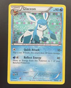 Pokemon Card Glaceon - LP Black and White Promos Promo BW90 - Image 1
