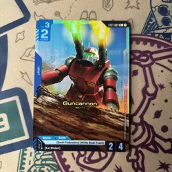Gundam Card Game ST01-003 C+ Guncannon RX-77 Alt Art - Image 3
