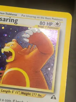 Ursaring 15/75 Neo Discovery Holo Pokemon Card Tcg Game Trading Rare Vtg Trade - Image 3