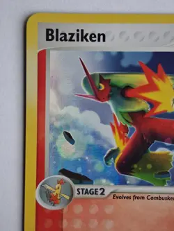 Blaziken 20/110 EX Holon Phantoms Stamped Reverse Holo Rare Pokemon Card - LP - Image 4