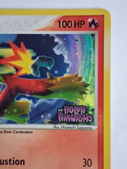 Blaziken 20/110 EX Holon Phantoms Stamped Reverse Holo Rare Pokemon Card - LP - Image 5