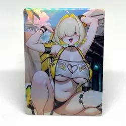 NIKKE Goddess of Victory Elegg Goddess Anime Waifu ACG Foil Card - Image 1