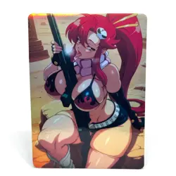Gurren Lagann Yoko Littner Goddess Anime Waifu ACG Foil Card - Image 1