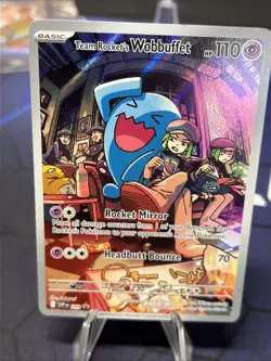 Team Rocket's Wobbuffet 203 Sv: Scarlet & Violet Promo Card - Image 1