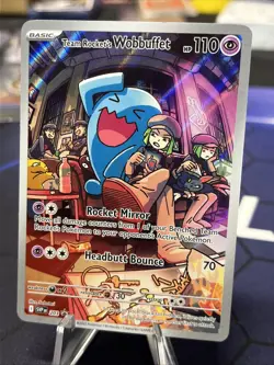 Team Rocket's Wobbuffet 203 Sv: Scarlet & Violet Promo Card - Image 2