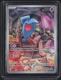Team Rocket's Wobbuffet Holo Promo SV: Scarlet & Violet Promo Cards 203 NM - Image 1