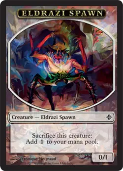 Eldrazi Spawn Token (C) - Rise of the Eldrazi #1c/5 MTG Magic The Gathering - Image 1