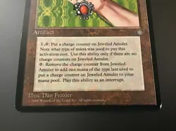 MTG Ice Age Jeweled Amulet LP - Image 3