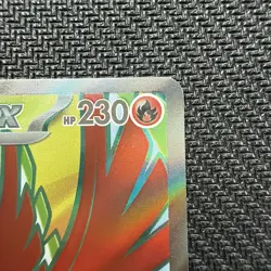 Ethan's Ho-Oh SR Full Art 077/063 Sv9a: Heat Wave Holo (Japanese) Pokemon - Image 3