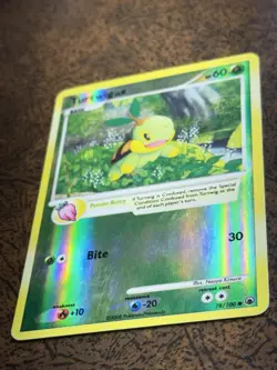 Turtwig 78/100 Majestic Dawn Common Reverse Holo Pokemon Card. - Image 2