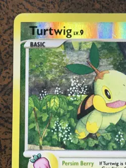 Turtwig 78/100 Majestic Dawn Common Reverse Holo Pokemon Card. - Image 3
