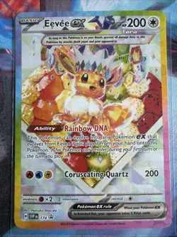 2025 POKEMON PRISMATIC EVOLUTIONS SUPER-PREMIUM COLLECTION PROMO EEVEE EX STAR - Image 1
