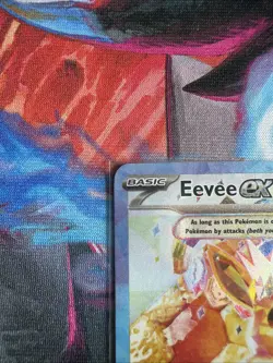 2025 POKEMON PRISMATIC EVOLUTIONS SUPER-PREMIUM COLLECTION PROMO EEVEE EX STAR - Image 2