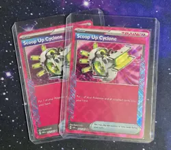Pokemon TCG Scoop Up Cyclone Holo Card 162/167 Twilight Masquerade Ace Spec - Image 3