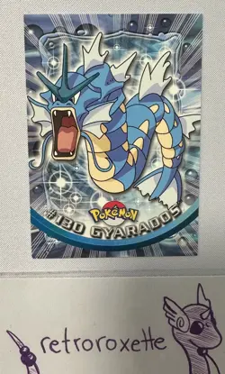 Topps Series 3 Pokemon TV Animation Card #130 Gyarados Regular LP - Image 1