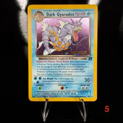 Dark Gyarados (Prerelease) #08/82 Wotc Promo Holo Pokemon Card - Image 1