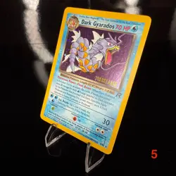 Dark Gyarados (Prerelease) #08/82 Wotc Promo Holo Pokemon Card - Image 2