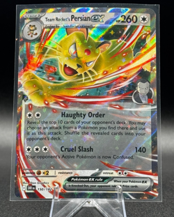 Team Rocket's Persian ex 150/182 Sv10: Destined Rivals Pokemon TCG - Image 1