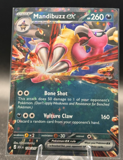 Mandibuzz ex 139/217 Me: Ascended Heroes Holo Pokemon TCG - Image 1