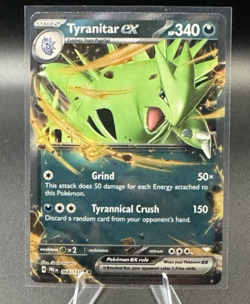 Tyranitar ex 064/131 Sv: Prismatic Evolutions Holo Pokemon TCG - Image 1
