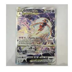 Pokemon Deoxys VSTAR Full Art Holo Ultra Rare GG46/GG70 Crown Zenith Card - Image 1