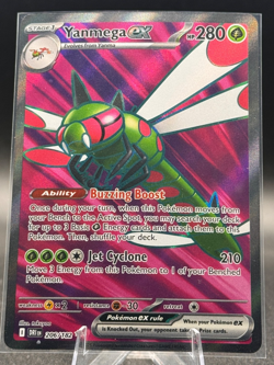 Yanmega ex 206/182 Sv10: Destined Rivals Holo Pokemon TCG - Image 1