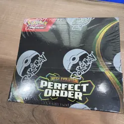 Pokemon Mega Evolution Perfect Order Booster Box Sealed - Image 1