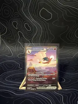 Pokemon TCG Charizard EX 199/165 Scarlet & Violet 151 Special Illustration Rare - Image 2