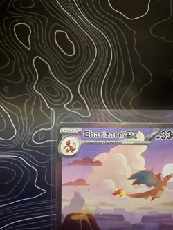 Pokemon TCG Charizard EX 199/165 Scarlet & Violet 151 Special Illustration Rare - Image 4