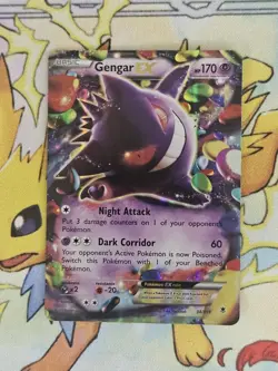 2014 Pokemon XY Phantom Forces Gengar EX #034/119 - Image 1