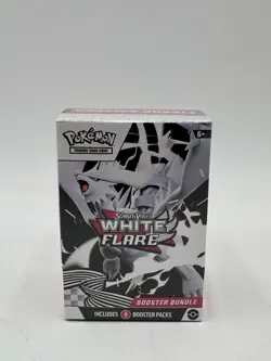 Pokemon TCG Scarlet & Violet White Flare Booster Bundle Box 6 packs - Image 1