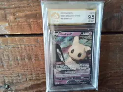 Pokemon Cards promo sr ar Mimikyu gx vmax secret 068/172 ex graded art card b36 - Image 1