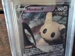 Pokemon Cards promo sr ar Mimikyu gx vmax secret 068/172 ex graded art card b36 - Image 3