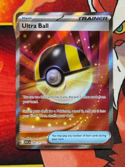 Ultra Ball 264/217 Ultra Rare Full Art - Pokemon ME: Ascended Heroes - NM - Image 1
